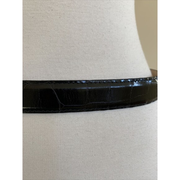 The Ben Amun/Isaac Manevitz luxury Black Leather Belt main image 9